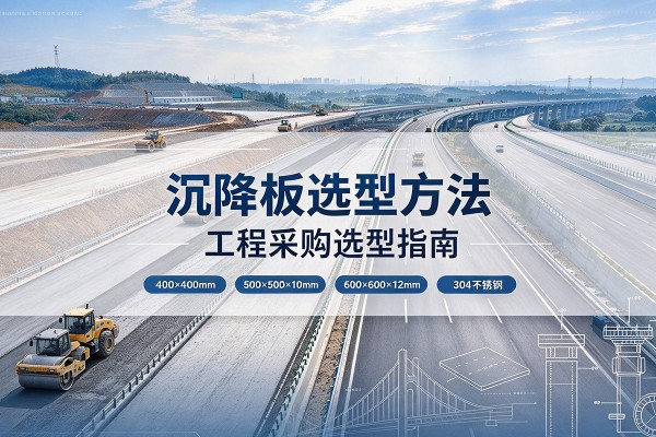 乐陵沉降板选择方法
