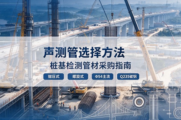 乐陵声测管选型标准