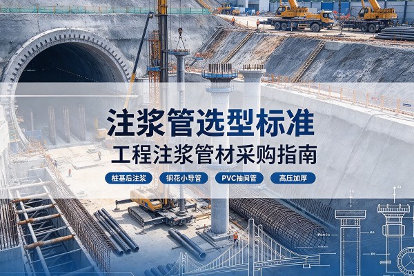 乐陵注浆管选型标准
